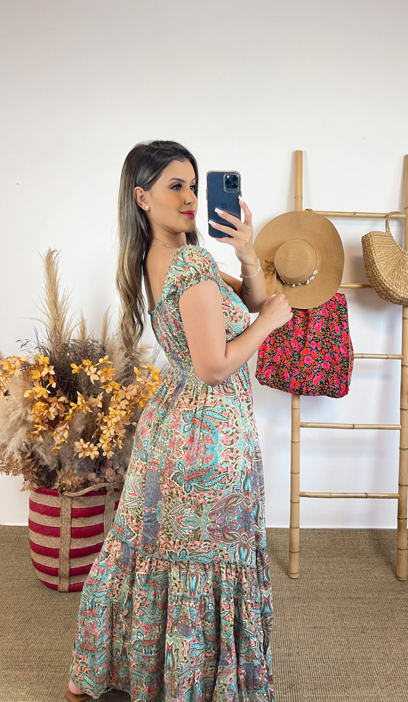 Vestido Indiano Daru